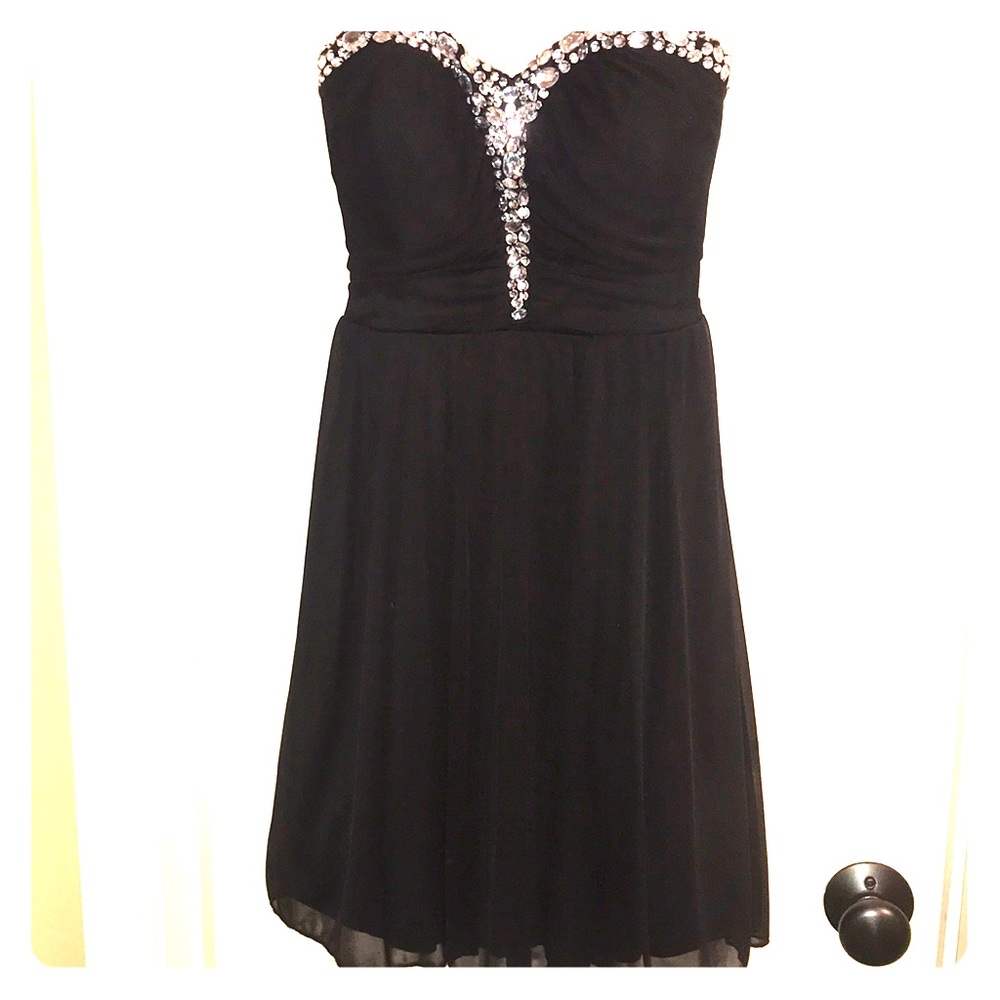 Black homecoming/prom/formal dress